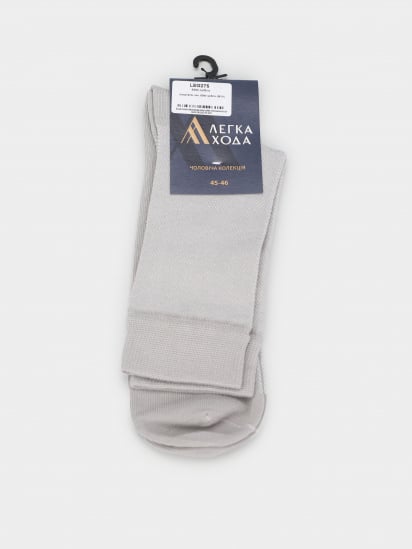 Шкарпетки Легка Хода модель 6390 срібло — фото - INTERTOP