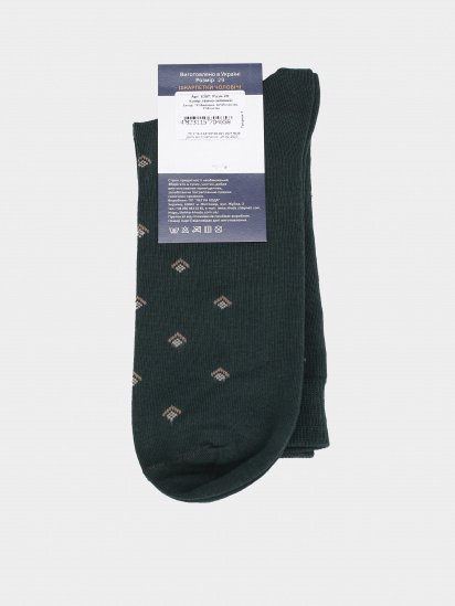 Шкарпетки Легка Хода модель 6397 темно-зелений — фото - INTERTOP