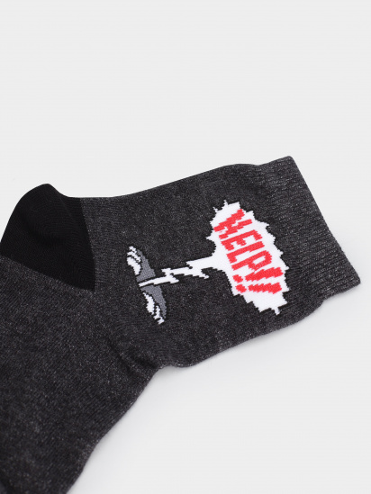 Шкарпетки Легка Хода модель 9303 темно-сірий меланж — фото 3 - INTERTOP