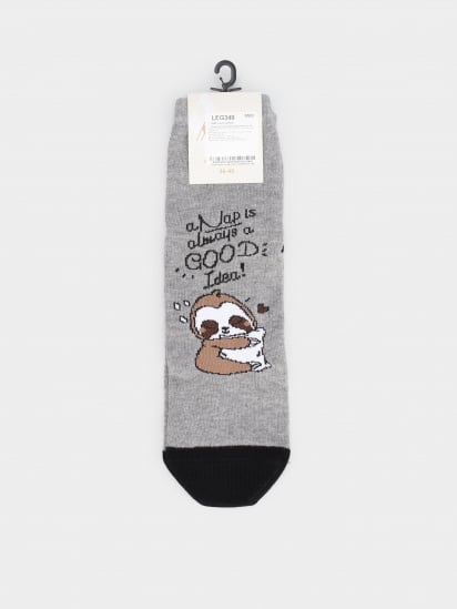 Шкарпетки Легка Хода модель 5489 сірий меланж — фото - INTERTOP