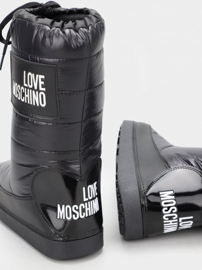 Чоботи дутики Love Moschino модель 1211204_чорний з білим — фото 5 - INTERTOP