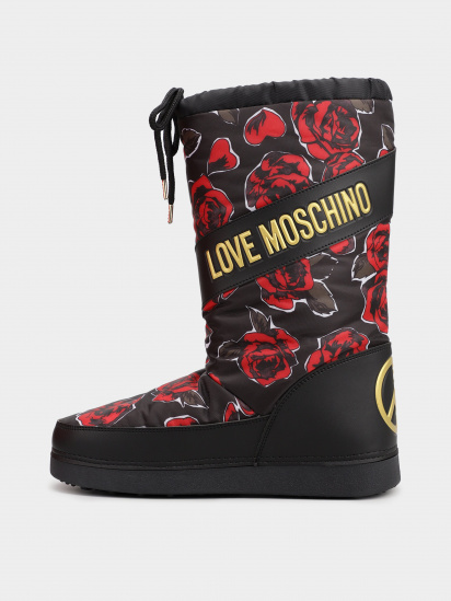 Чоботи дутики Love Moschino модель 1211207_чорний комб. — фото - INTERTOP