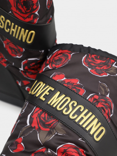Чоботи дутики Love Moschino модель 1211207_чорний комб. — фото 5 - INTERTOP