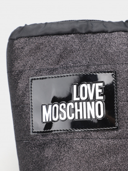 Чоботи дутики Love Moschino модель 1211202_чорний з білим — фото 4 - INTERTOP