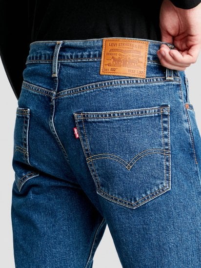 Прямі джинси Levi's 502™ Taper модель 29507;0555 — фото 4 - INTERTOP