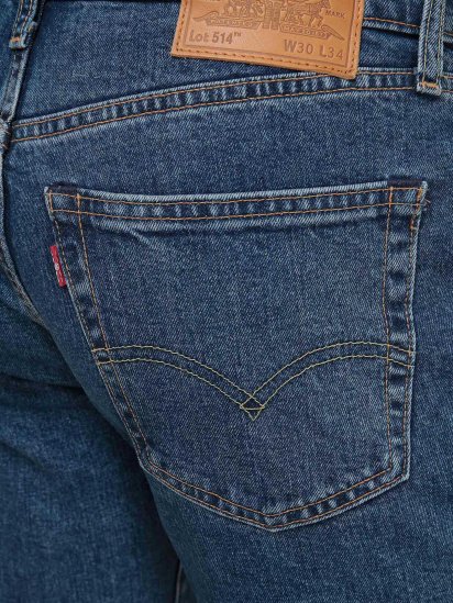 Прямые джинсы Levi's 514® Straight модель 00514;1267 — фото 4 - INTERTOP