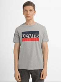 Серый - Футболка Levi's Sportswear Logo Graphic