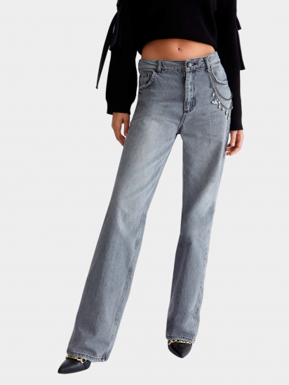 Широкие джинсы Liu Jo модель UF3079 D4488 87356 — фото - INTERTOP