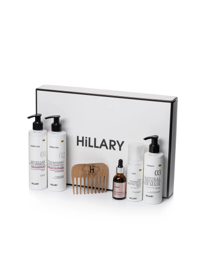 Hillary ­Набір догляду за жирним типом волосся модель M-11-062 — фото - INTERTOP