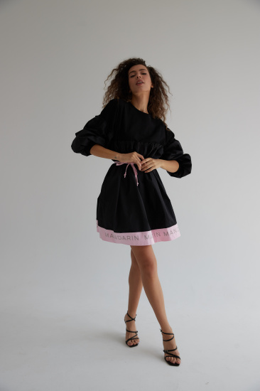 Сукня міні Mandarin модель MAH00251 — фото 4 - INTERTOP