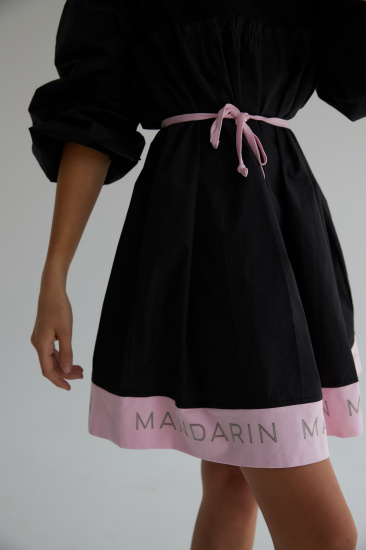 Платье мини Mandarin модель MAH00251 — фото 5 - INTERTOP