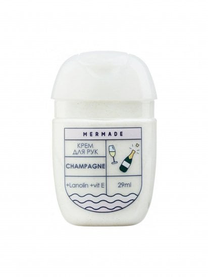 MERMADE ­Крем для рук з ланоліном Champagne модель 4820241300945 — фото - INTERTOP