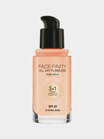 MAX FACTOR ­Тональная основа SPF 20 Facefinity All Day Flawless 3-in-1 Foundation модель 3614225851568 — фото - INTERTOP