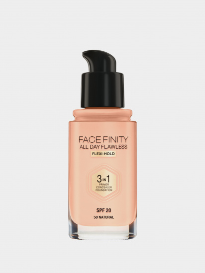 MAX FACTOR ­Тональная основа SPF 20 Facefinity All Day Flawless 3-in-1 Foundation модель 3614225851612 — фото - INTERTOP