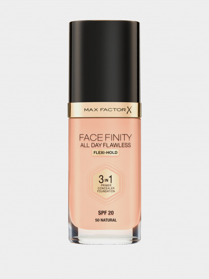 MAX FACTOR ­Тональна основа SPF 20 Facefinity All Day Flawless 3-in-1 Foundation модель 3614225851612 — фото - INTERTOP