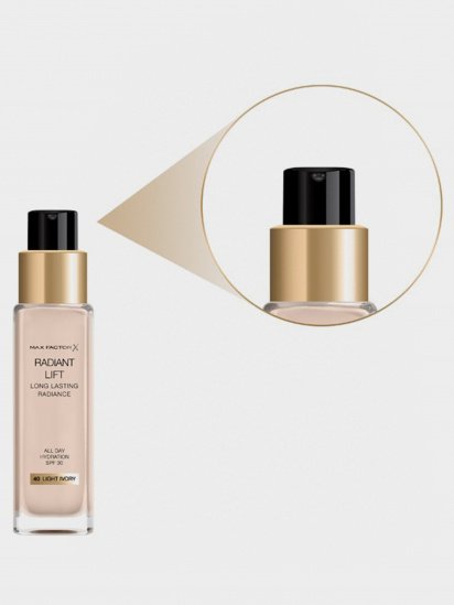 MAX FACTOR ­Тональная основа SPF 30 Radiant Lift Foundation модель 3614226290557 — фото 3 - INTERTOP