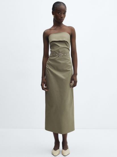 Сукня міді MANGO Belty модель 67055737_37 — фото 4 - INTERTOP