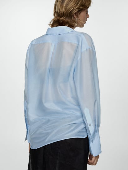 Рубашка MANGO Cosilk модель 67007133_50 — фото 3 - INTERTOP