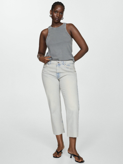Прямые джинсы MANGO Blanca модель 67025735_TC — фото 5 - INTERTOP