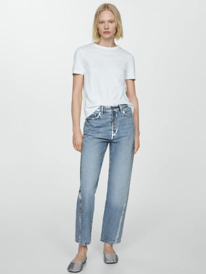 Прямые джинсы MANGO модель 67084783_PL — фото 4 - INTERTOP