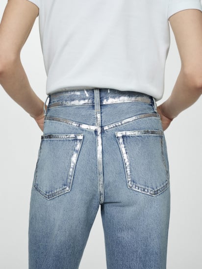Прямые джинсы MANGO модель 67084783_PL — фото 5 - INTERTOP