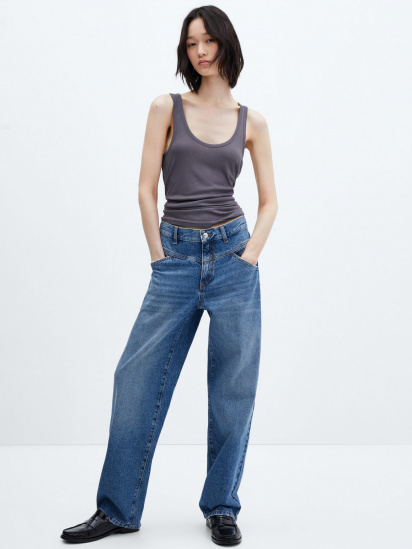 Широкі джинси MANGO Dani модель 57003823_TM — фото 5 - INTERTOP