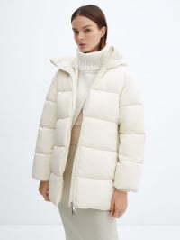 Молочний - Зимова куртка MANGO Tokyo