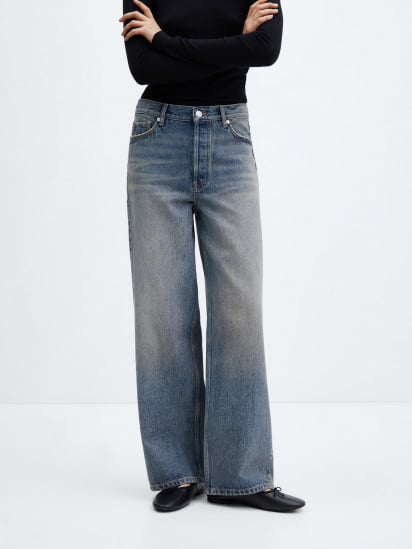 Широкі джинси MANGO Massy модель 67003268_DO — фото - INTERTOP