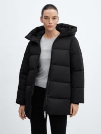 Чорний - Зимова куртка MANGO Tokyo