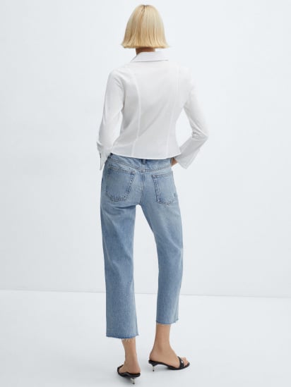 Широкие джинсы MANGO Blanca модель 67095742_TM — фото 3 - INTERTOP