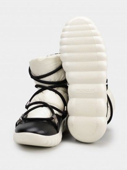 Сапоги дутики Moncler модель 12112091_білий з чорним — фото 5 - INTERTOP