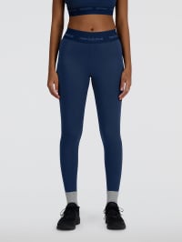 Темно-синій - Легінси спортивні New Balance Sleek