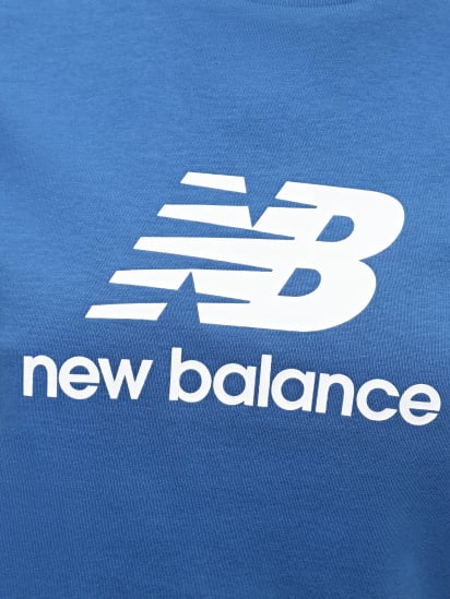 Футболка New Balance Stacked Logo модель WT41502BEU — фото 3 - INTERTOP