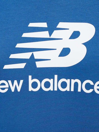 Футболка New Balance Stacked Logo модель WT41502BEU — фото 6 - INTERTOP