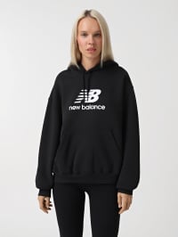 Чёрный - Худи New Balance Essentials Fleece