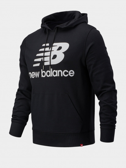 Худи New Balance Essentials Stacked Logo модель MT03558BK — фото 5 - INTERTOP
