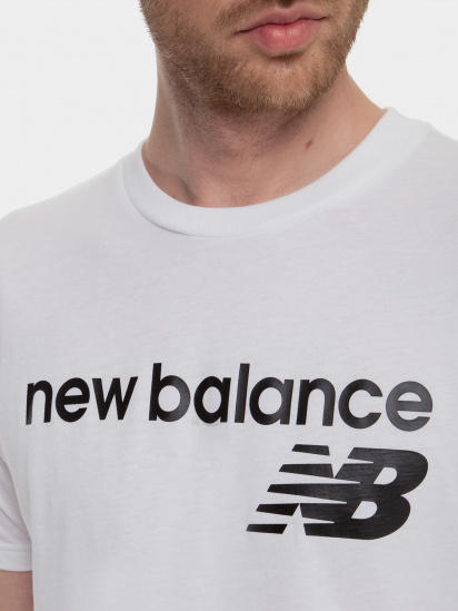 Футболка New Balance Classic Core Logo модель MT03905WT — фото 3 - INTERTOP