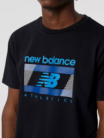 Футболки і поло New Balance Athletics Amplified модель MT21502BK — фото 4 - INTERTOP