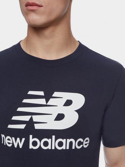 Футболка New Balance Essentials Stacked Logo модель MT01575ECL — фото 3 - INTERTOP