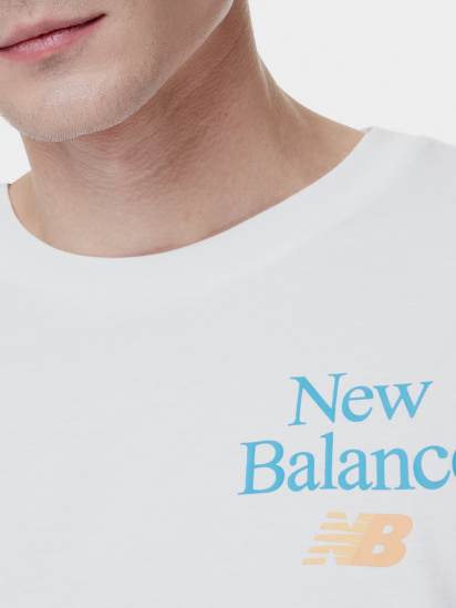 Футболки New Balance Essentials Celebrate модель MT21515WT — фото 3 - INTERTOP