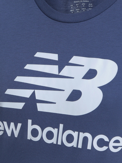 Футболка New Balance NB Essentials Stacked Logo модель WT91546NSY — фото 3 - INTERTOP