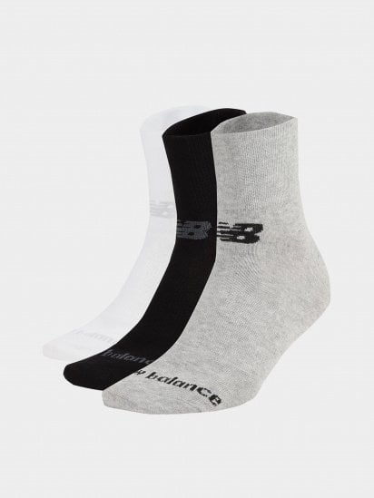 Набор носков New Balance Prf Cotton Flat Knit Ankle 3 Pair модель LAS95233WM — фото - INTERTOP