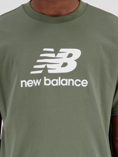 Футболка New Balance Essentials Stacked Logo модель MT31541DON — фото 4 - INTERTOP