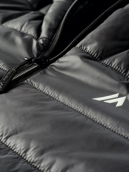 Демисезонная куртка Martes Essentials модель MARON-BLACK — фото 4 - INTERTOP