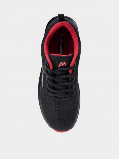 Кросівки для бігу Martes модель MASYLI TEEN-BLACK/RED — фото 4 - INTERTOP