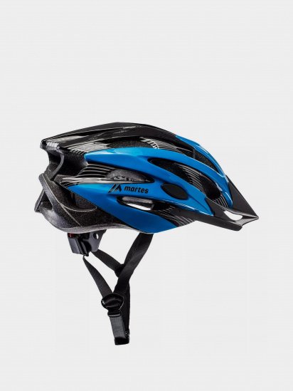 Шлем Martes модель BATS-BLACK/BLUE — фото - INTERTOP