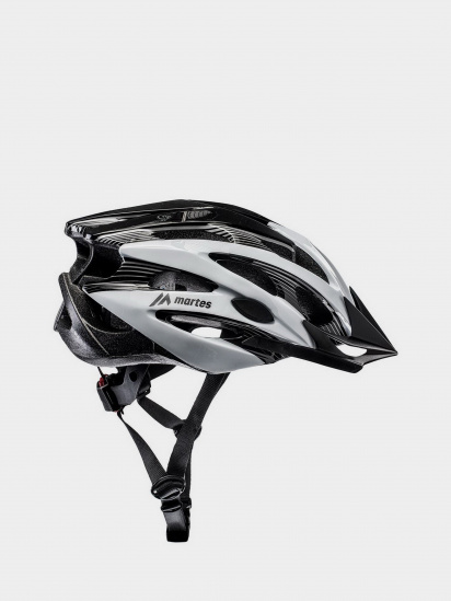 Шлем Martes модель BATS-BLACK/WHITE — фото 3 - INTERTOP