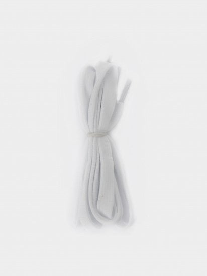 Шнурки Martes модель LACE FLAT-WHITE — фото - INTERTOP