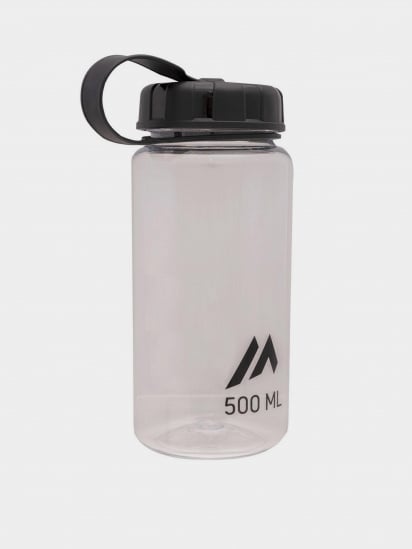 Бутылка Martes модель GOTERO 500 ML-CLEAR/BLACK — фото - INTERTOP