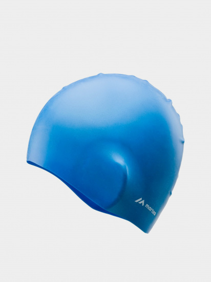 Шапочка для плавания Martes модель MONOSILI-BLUE — фото - INTERTOP